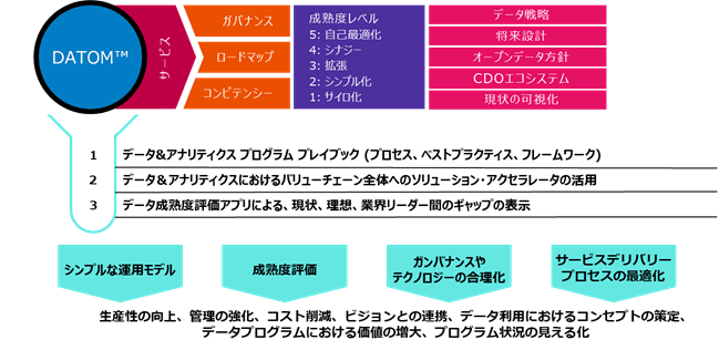 「DATOM™」を活用した現行データ環境の分析とデータ戦略立案